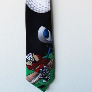 Tasmanian Devil Golfing Tie